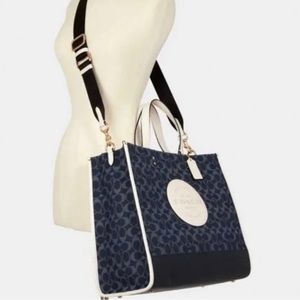 Coach Dempsey Jacquard Signature Bag